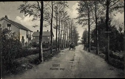 Ak Soest Utrecht Niederlande, Neue Straße