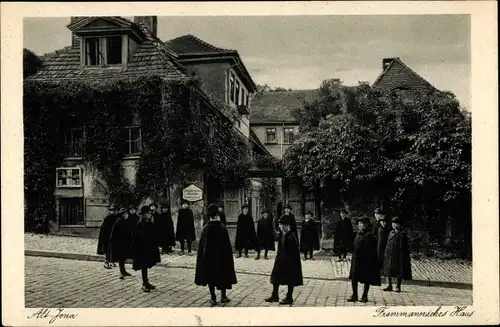 Ak Jena in Thüringen, Frommansches Haus mit Kurrende