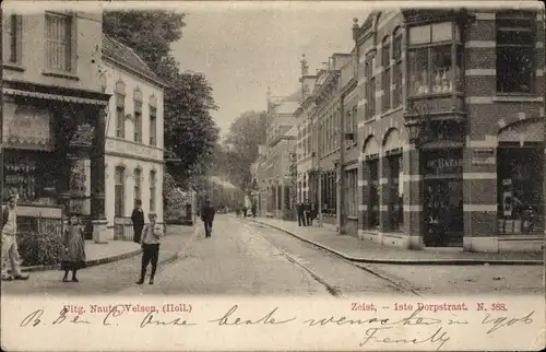 Ak Zeist Utrecht Niederlande, 1ste Dorpstraat, De Bazar