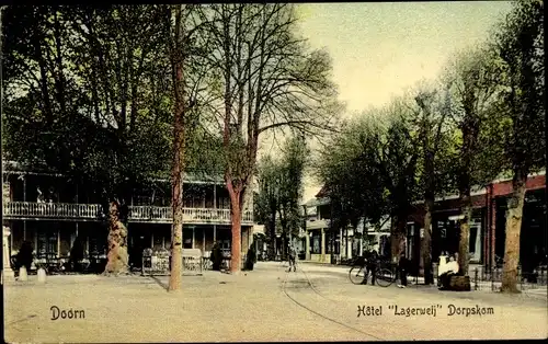 Ak Doorn Utrecht Niederlande, Hotel Lagerweij Dorpskom