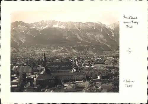 Ak Innsbruck in Tirol, Gesamtansicht