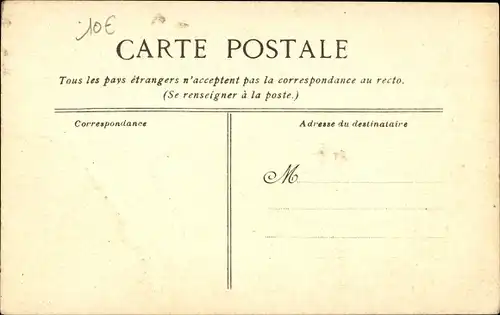 Ak Französisches Kriegsschiff, Massena, Cuirassé