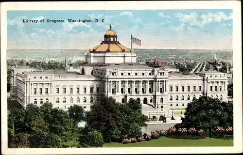 Ak Washington DC USA, Library of Congress