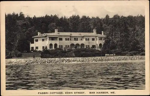 Ak Bar Harbor Maine USA, Fabbri Cottage, Eden Street