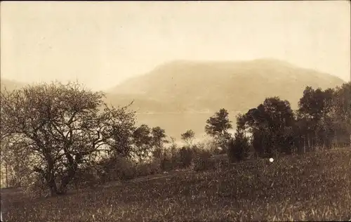 Ak USA, Panorama, See, Berge