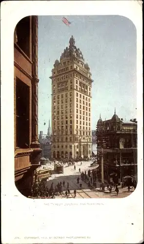 Ak San Francisco Kalifornien USA, Call Building