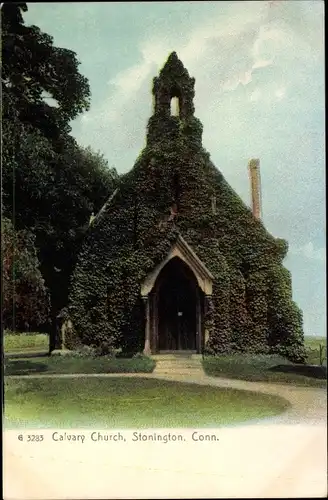 Ak Stonington Connecticut USA, Calvary Church