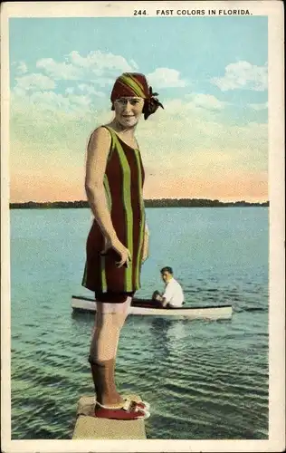 Ak Florida USA, Schnelle Farben