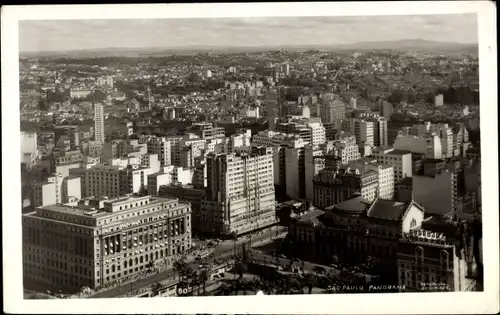 Ak São Paulo Brasilien, Panorama