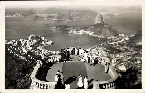Ak Rio de Janeiro Brasilien, Vista Panoramica