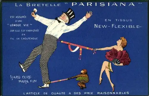 Ak La Bretelle Parisiana, Tissus New Flexible