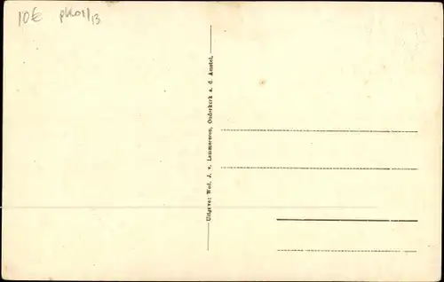 Ak Ouderkerk aan de Amstel Nordholland, Patronaatsgebouw, R. K. School