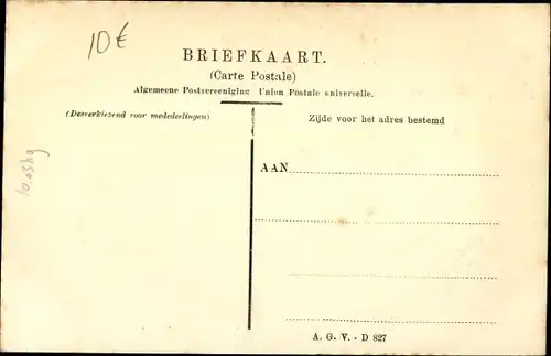 Ak Dordrecht Südholland Niederlande, Brand 12. April 1906, Feuerwehr