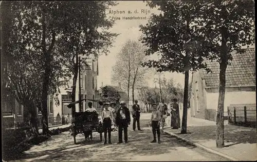 Ak Alphen aan den Rijn Südholland, Prins Hendrik Straat