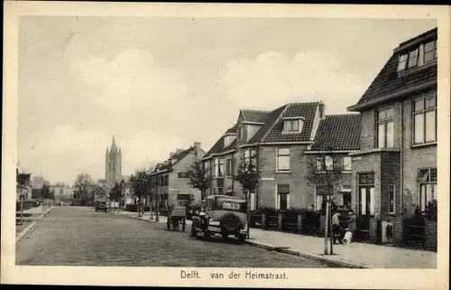 Ak Delft Südholland Niederlande, van der Heimstraat