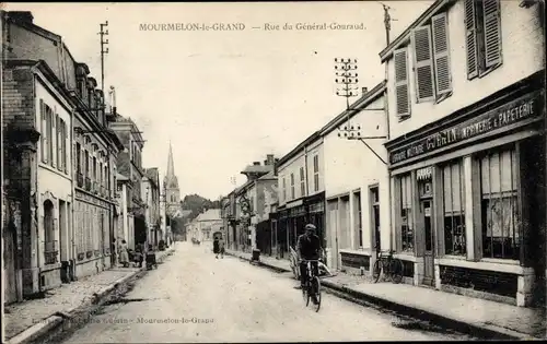 Ak Mourmelon le Grand Marne, Rue du General Gouraud