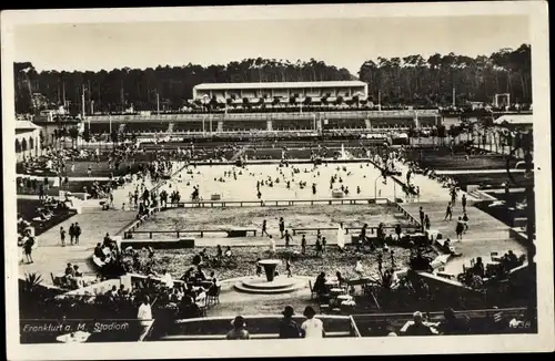 Ak Frankfurt am Main, Partie im Stadion