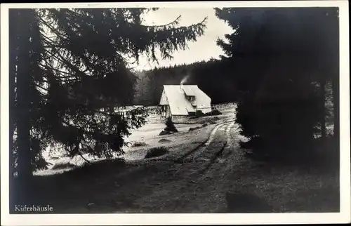 Ak Sankt Georgen im Schwarzwald, Naturfreundehaus Küferhäusle