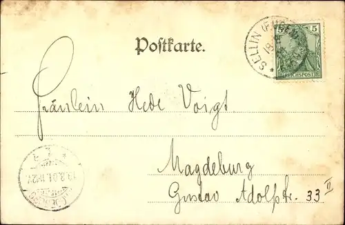 Ak Ostseebad Sellin auf Rügen, Strand, Herrenbad