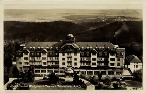 Ak Königstein im Taunus Hessen, Taunus Heim R. K. V., Umgebung