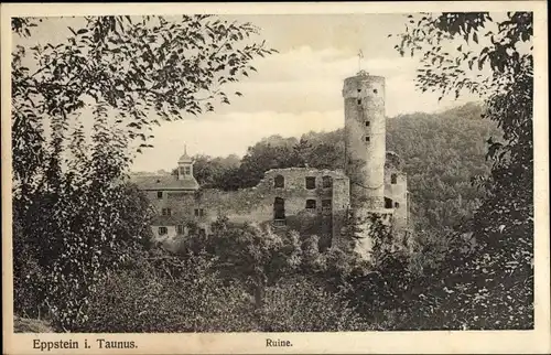 Ak Eppstein im Taunus, Ruine