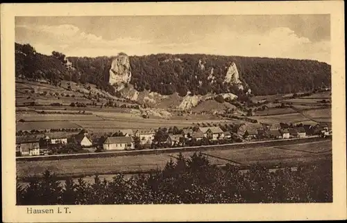 Ak Hausen vor der Höhe Schlangenbad im Taunus Hessen, Panorama