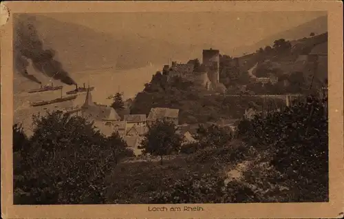 Ak Lorch im Rheingau Hessen, Panorama