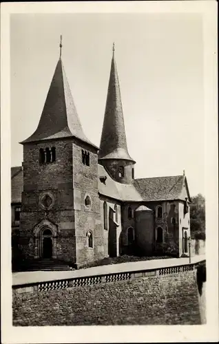 Ak Fulda in Hessen, Michaelskirche, Blick von Westen