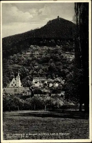 Ak Zwingenberg an der Bergstraße in Hessen, Malchen