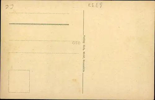 Ak Braunfels an der Lahn, Schlossaufgang, Archiv