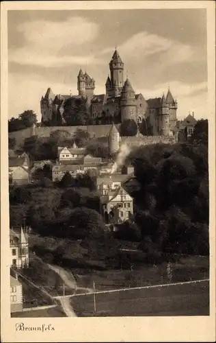 Ak Braunfels an der Lahn, Schloss