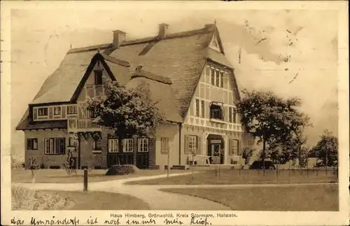 Ak Grönwohld in Holstein, Haus Himberg