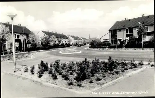 Ak Nieuw Lekkerland Molenlanden Südholland, Schoonenburglaan