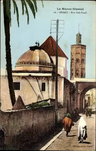 Ak Rabat, Marokko, Rue Sidi-Fatah