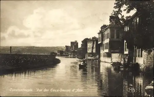 Ak Istanbul Konstantinopel Türkei, Eaux Douces d'Asie