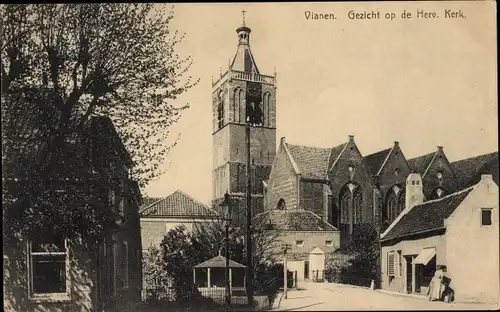 Ak Vianen Utrecht Niederlande, Herv. Kirche