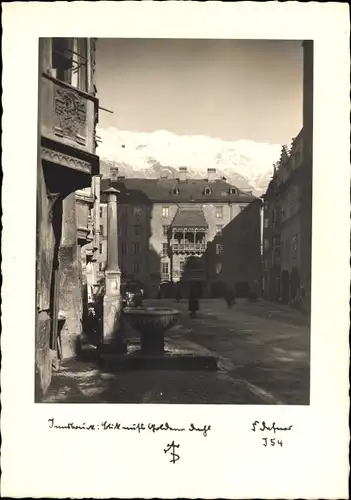 Ak Innsbruck in Tirol, Goldenes Dachl