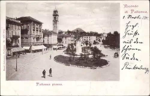 Ak Pallanza Lago Maggiore Piemonte, Piazza