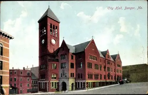 Ak Bangor Maine USA, Rathaus