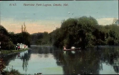 Ak Omaha Nebraska USA, Riverview Park Lagoon