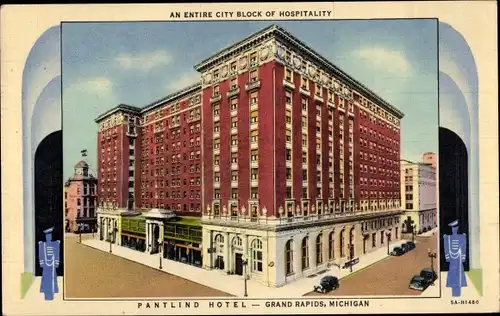 Ak Michigan USA, Pantlind Hotel