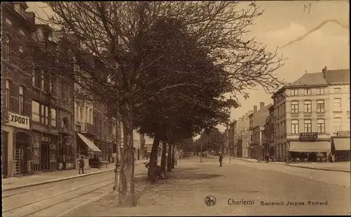 Ak Charleroi Wallonien Hennegau, Boulevard Jacques Bertrand