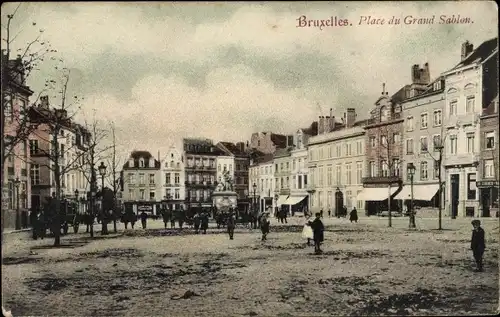 Ak Brüssel Brüssel, Place du Grand Sablon