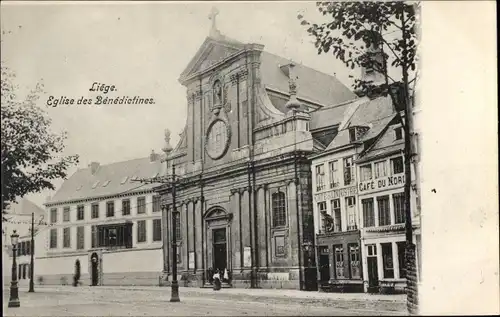 Ak Liège Lüttich Wallonien, Église des Bénédictines