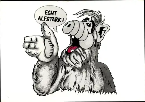 Ak Alf, Echt Alfstark