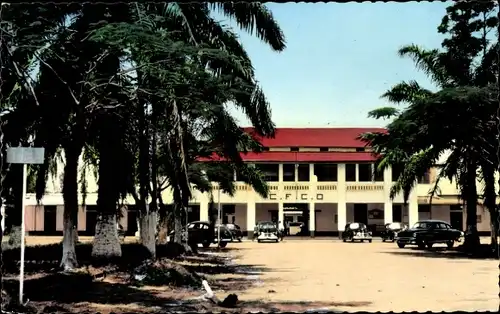 Ak Brazzaville Französisch Kongo, Bahnhof