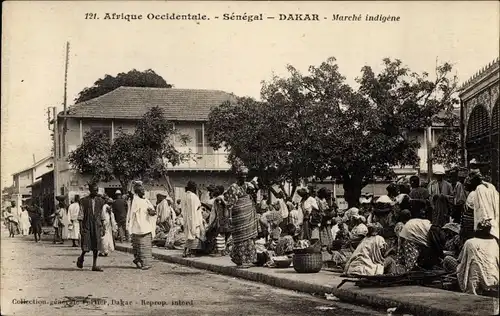 Ak Dakar Senegal, Indigener Markt