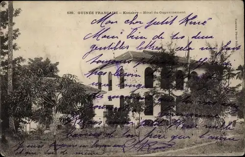 Ak Conakry Konakry Guinea, Regierungshotel