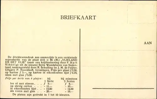 Ak Niederlande, Felder, Wiesen, Himmel, Wohnhäuser