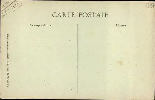 Ak La Courneuve Seine Saint Denis, Catastrophe de 15 Mars 1918, explosion de l'usine de grenades